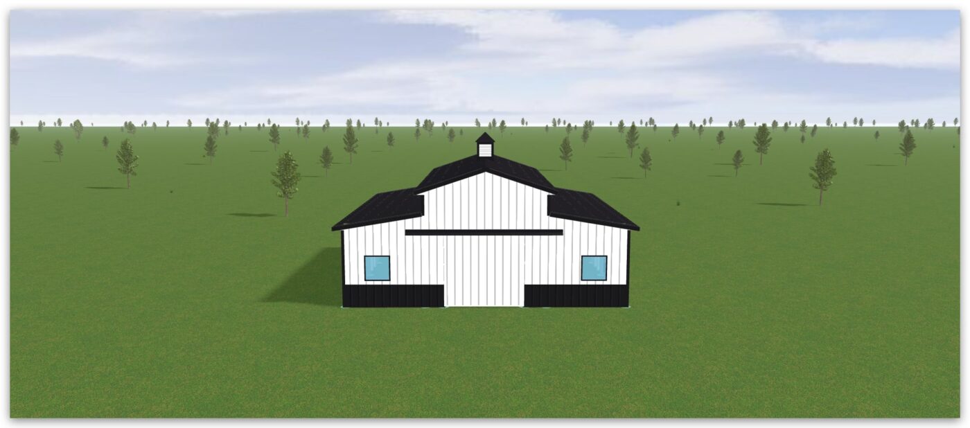 X X Monitor Style Pole Barn Troyer Post Buildings