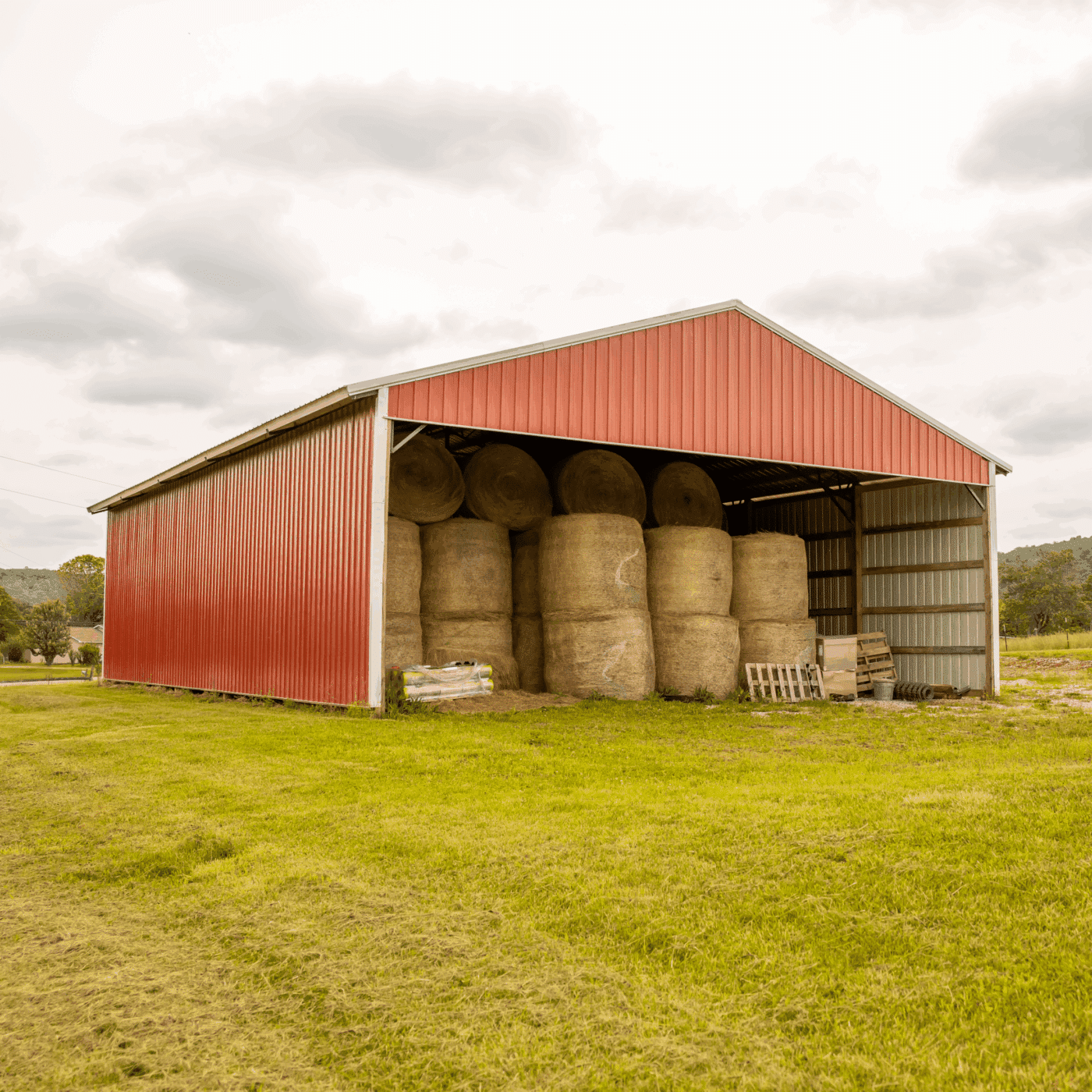 30 x 60 x 14 Hay Barn