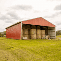 30 x 60 x 14 Hay Barn