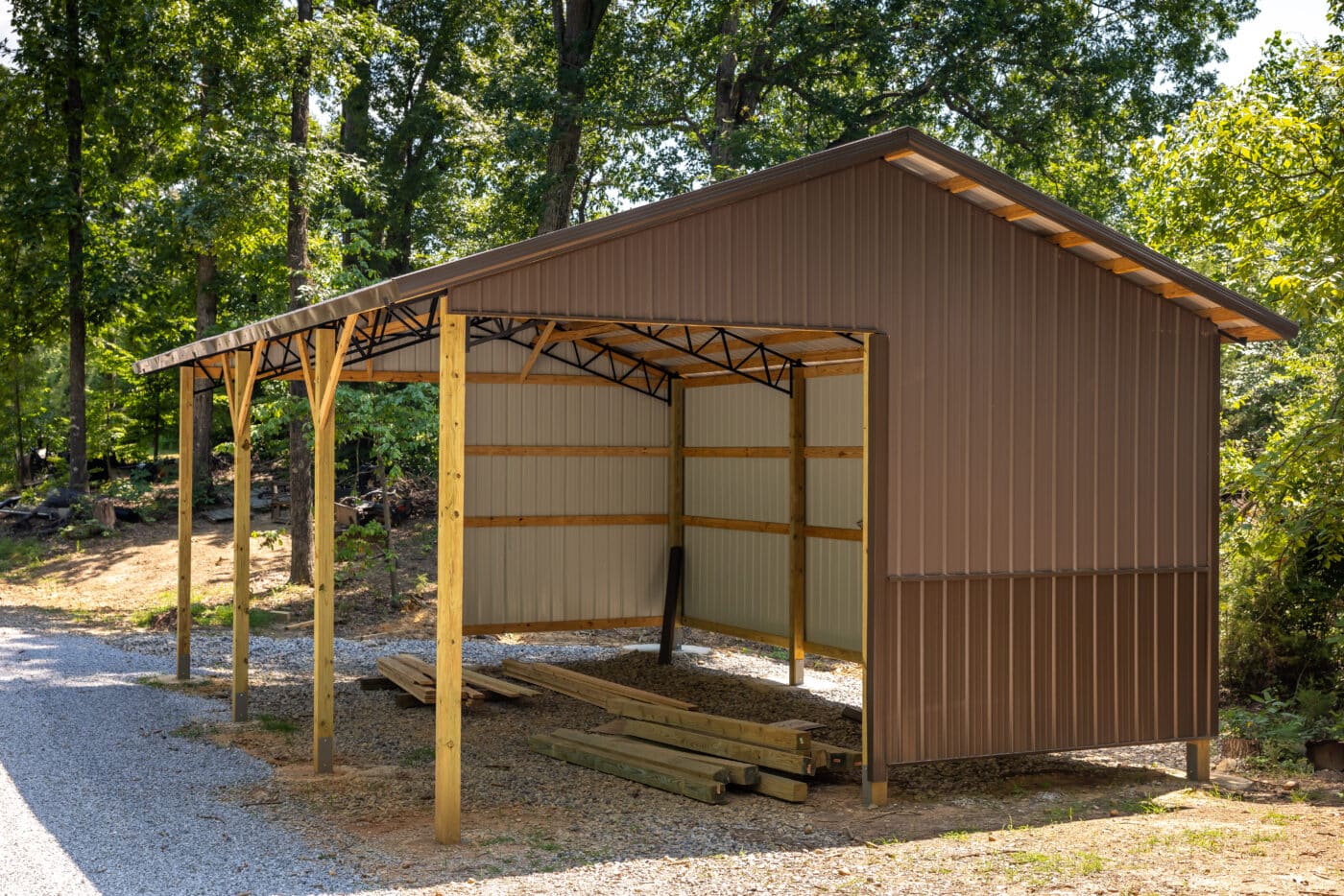 24 x 36 x 10 Run in Shed
