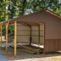 24 x 36 x 10 Run in Shed