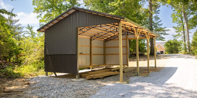 24 x 36 x 10 Run in Shed