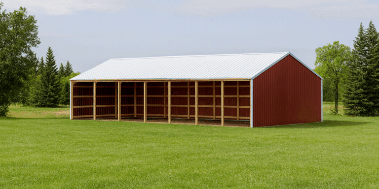 40x84x14 Shed