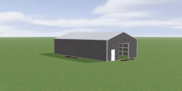 40 x 80 x 10 Pole Building