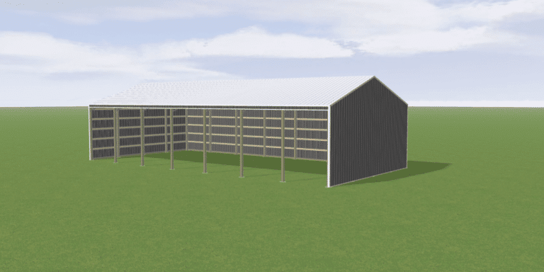 40x84x14 Shed