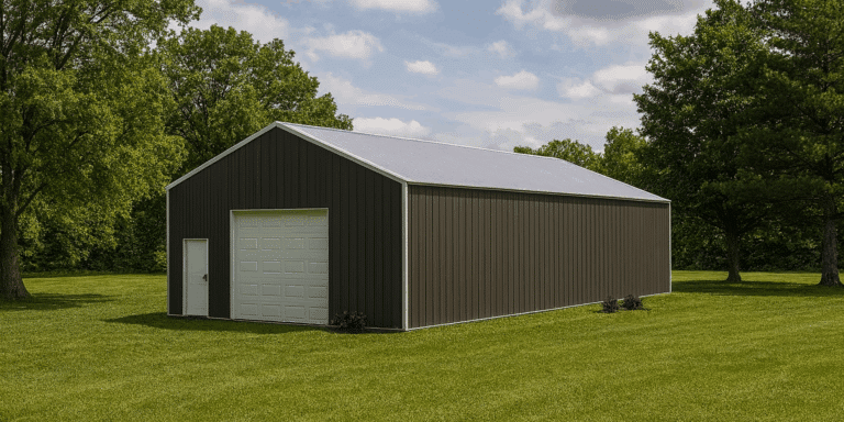 40 x 80 x 10 Pole Building