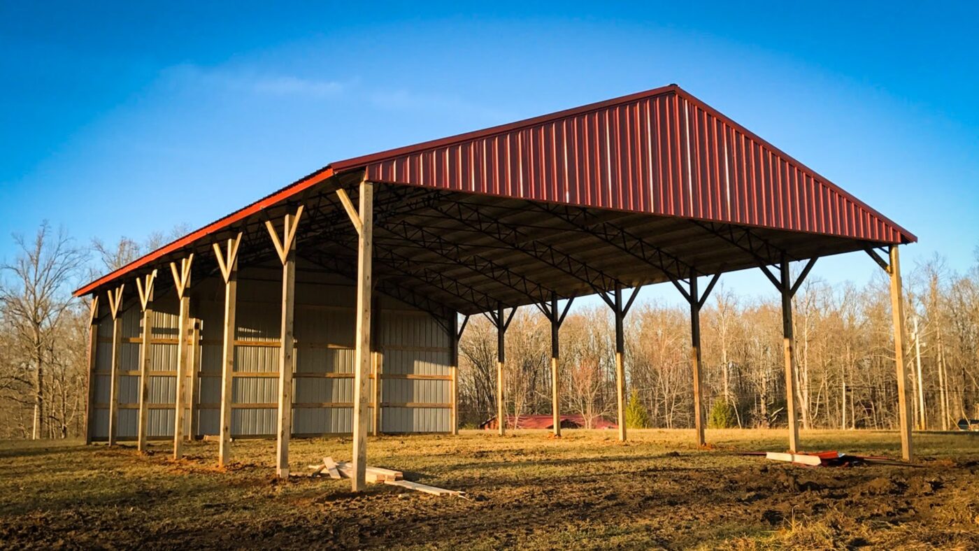 Hay Pole Barns | Troyer Post Buildings