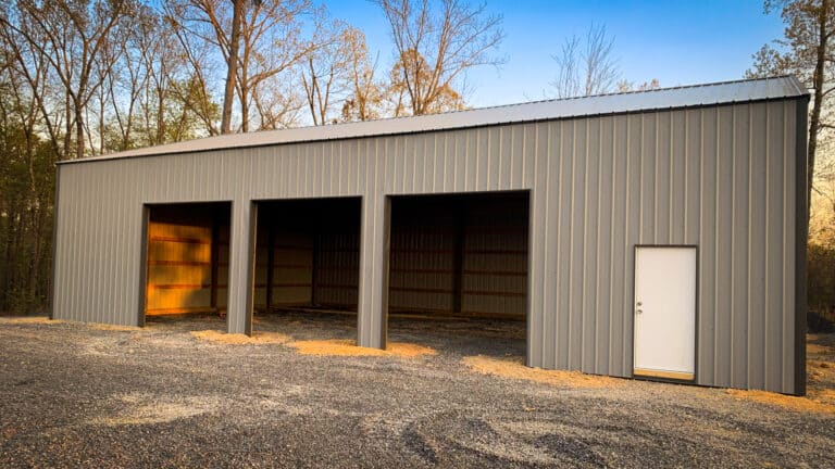 tennessee storage unit gray with trees