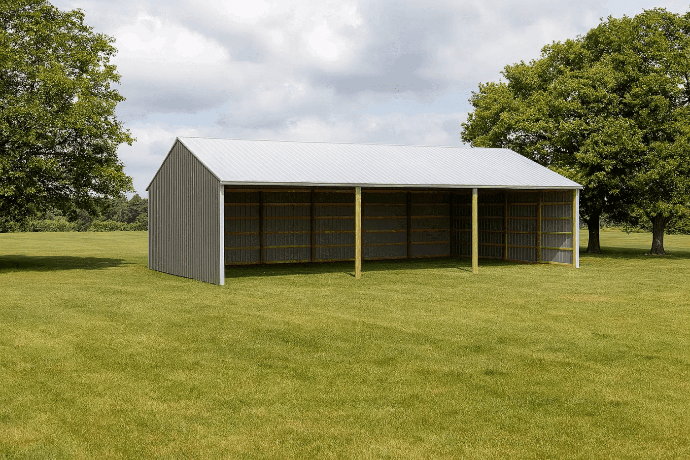 40x72x14 Shed